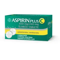 Aspirin plus C 400 mg/240 mg šumeče tablete, 20 tablet