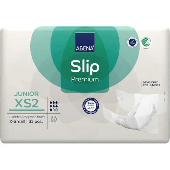 Abena, Slip Premium Junior XS2 hlačna podloga, 32 hlačnih predlog