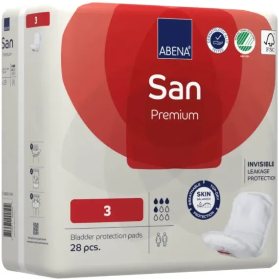 Abena, San Premium 3 vložna hlačna podloga, 28 predlog 