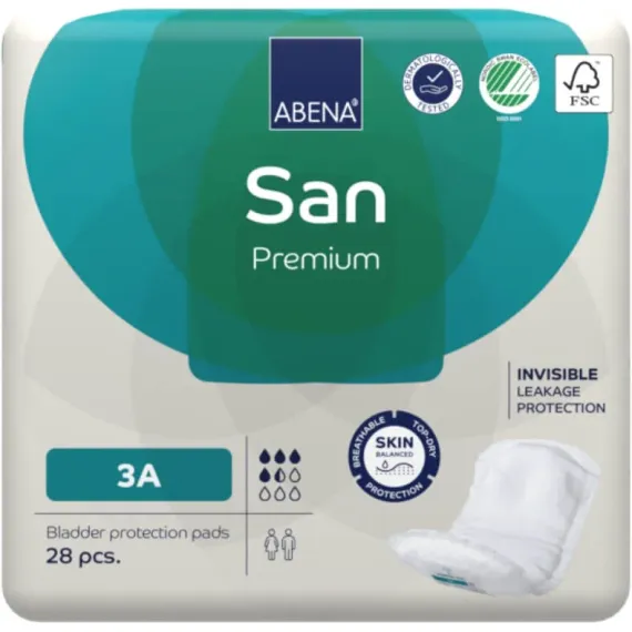 Abena, San Premium 3A vložna hlačna podloga, 28 predlog 
