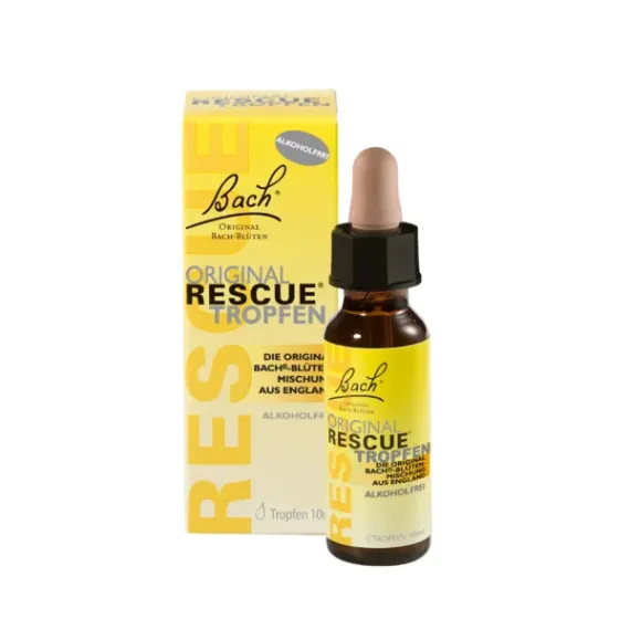 Bach, Rescue kapljice brez alkohola, 10 ml