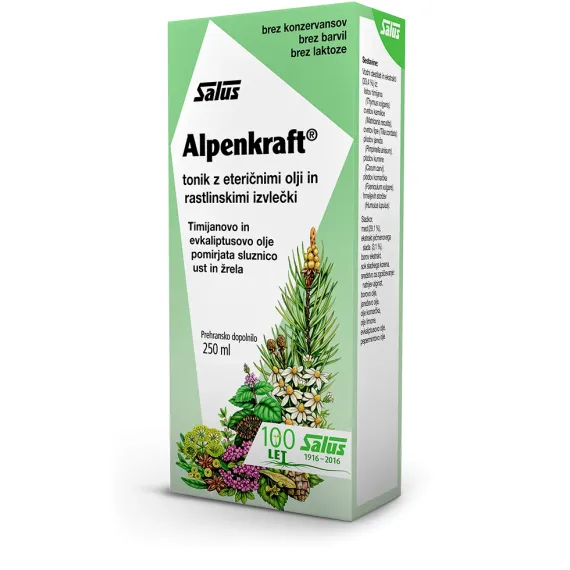  Alpenkraft, medeni tonik, 250 ml
