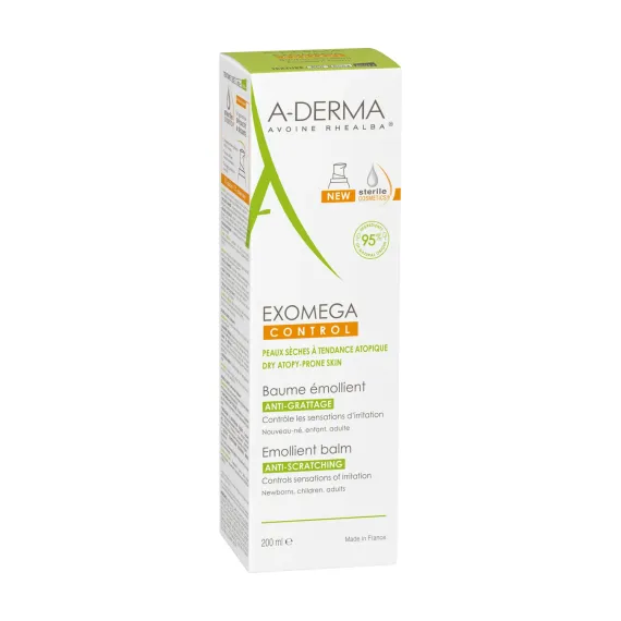 A-Derma, Exomega control, emolientni balzam, 200 ml