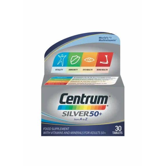Centrum, silver 50+ A-Z tablete, 30 tablet