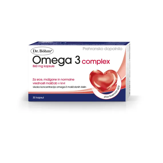 Dr. Böhm, Omega 3 kompleks kapsule, 30 kapsul