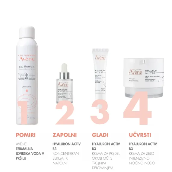 Avene, Hyaluron Activ B3, multi - intenzivna nočna krema, 40 ml
