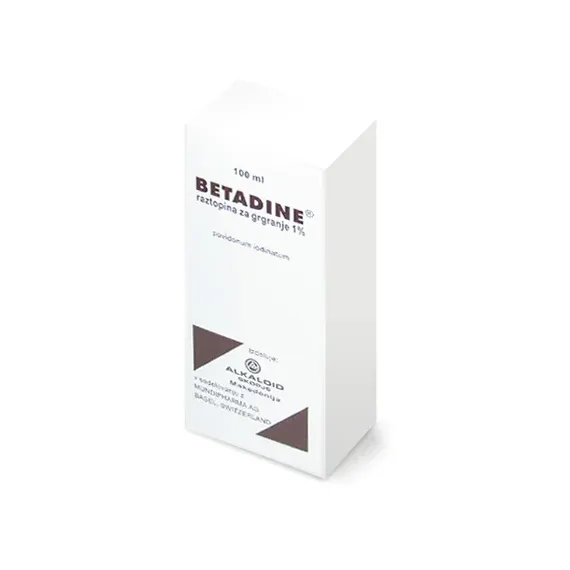 Betadine 10 mg/ml raztopina za grgranje, 100 ml