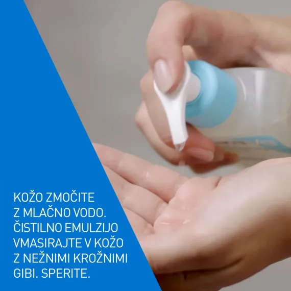CeraVe, SA gel za čiščenje suhe in grobe kože, 236 ml