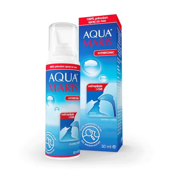Aqua Maris, hypertonic pršilo za nos, 50 ml
