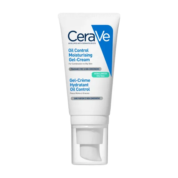 CeraVe, vlažilna gel krema za mastno kožo, 52 ml