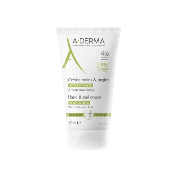 A-Derma, krema za roke in nohte, 50 ml