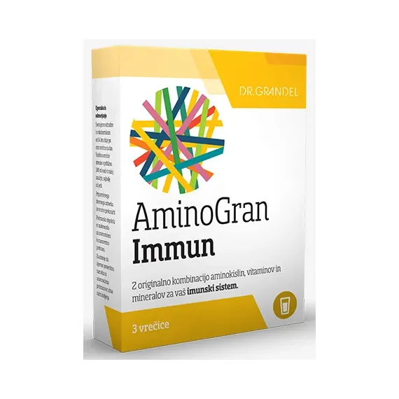 Aminogran Immun, prašek za peroralno raztopino 13 g, 3 vrečke