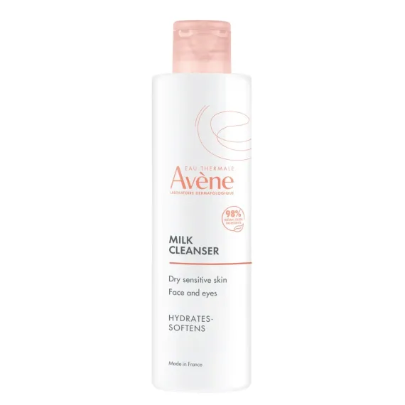 Avene, mleko za čiščenje kože, 200ml