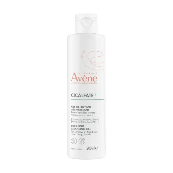 Avene, Cicalfate+ gel za čiščenje, 200 ml