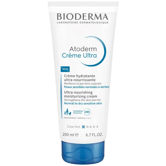 Bioderma, Atoderm hranilna vlažilna krema, 200 ml