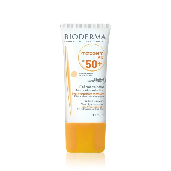 Bioderma, Photoderm AR, obarvana krema za občutljivo kožo ZF50+, 30 ml