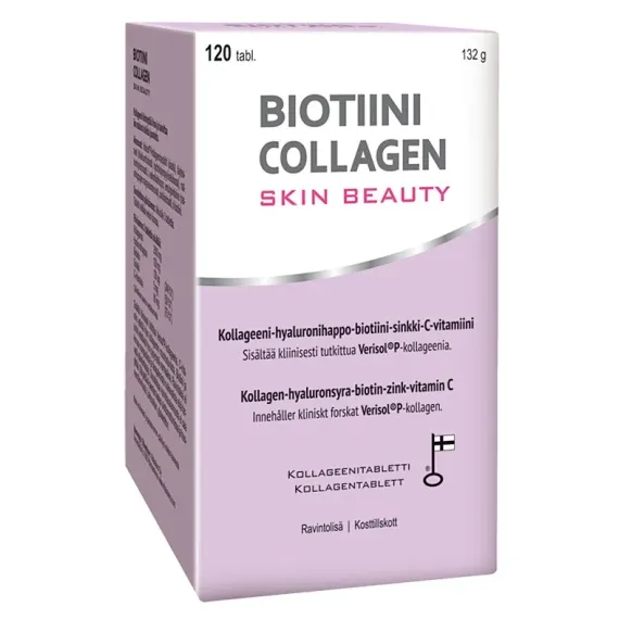 Vitabalans, Biotin Collagen tablete, 120 tablet