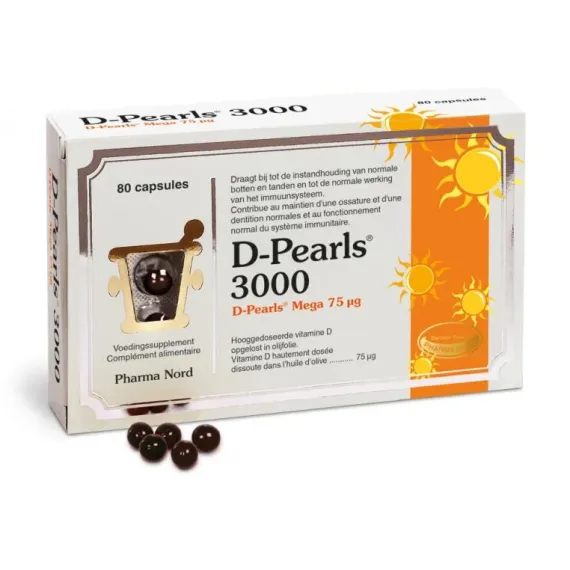 Pharma Nord, Bio-vitamin D3 Mega Plus kapsule, 80 kapsul