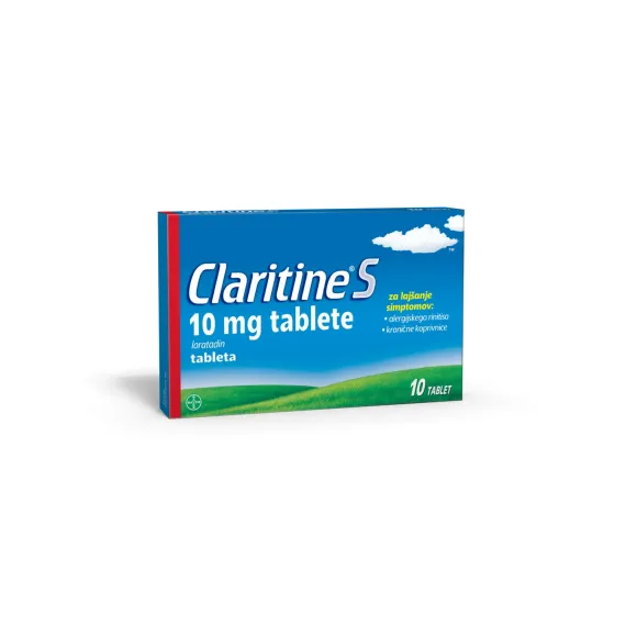 Claritine S 10 mg tablete, 10 tablet