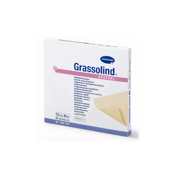 Grasolind, Neutral vazelinska gaza 5 x 5 cm, 10 gaz
