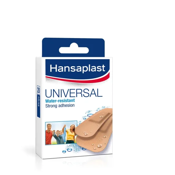 Hansaplast, Universal water-resistant obliži, 20 obližev
