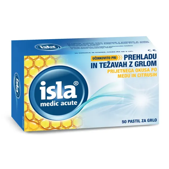Isla, Medic acute, 50 pastil