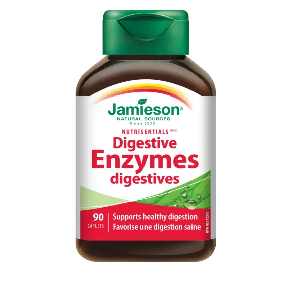 Jamieson, nutrisentials prebavni encimi tablete, 90 tablet