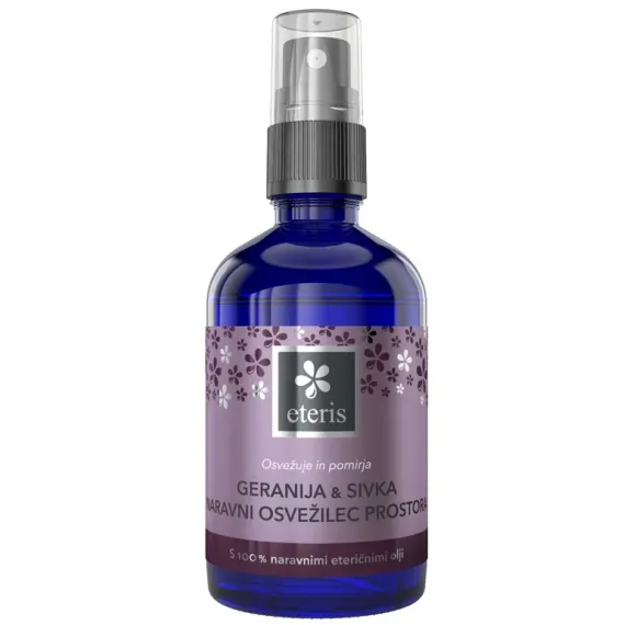 Osvežilec prostora geranija sivka, 100 ml