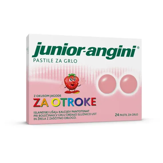 Junior - angini pastile, 24 pastil