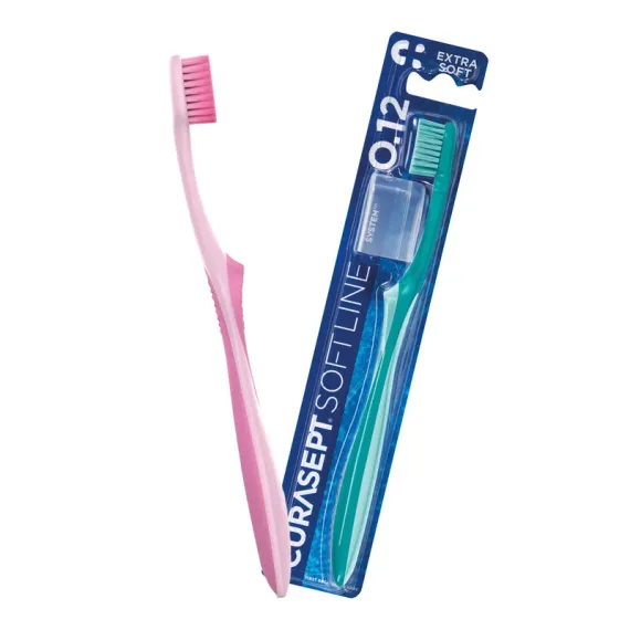 Curasept, Softline Extra Soft 0.12 zobna ščetka, 1 zobna ščetka