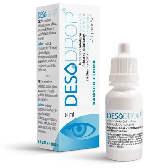 Desodrop, kapljice za oči, 8 ml