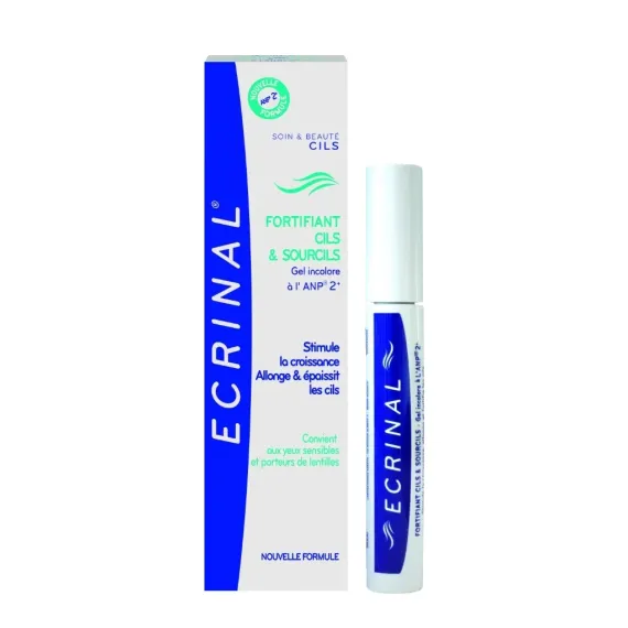 Ecrinal, gel za krepitev trepalnic in obrvi, 9 ml