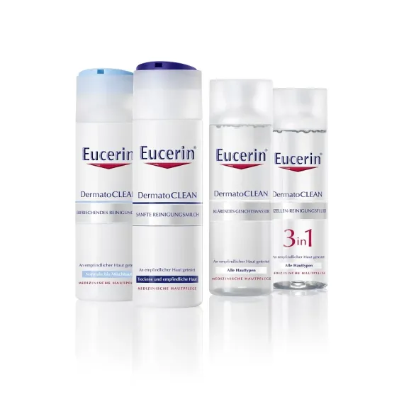 Eucerin, CermatoCLEAN osvežujoč čistilni gel za normalno do mešano kožo, 200ml