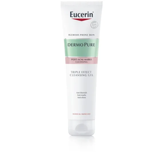 Eucerin, DermoPure čistilni gel s trojnim učinkom, 150 ml