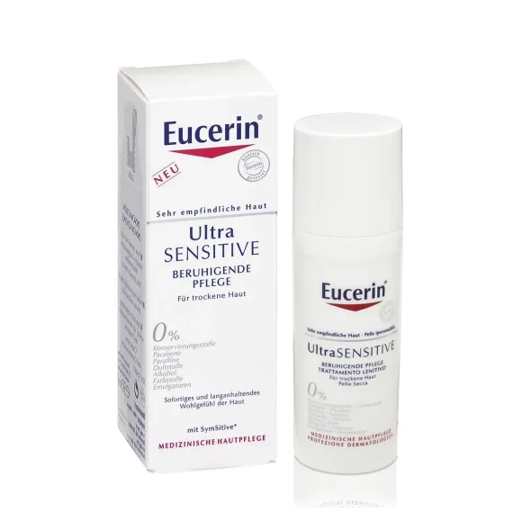 Eucerin, Ultra Sensitive krema za suho kožo, 50 ml