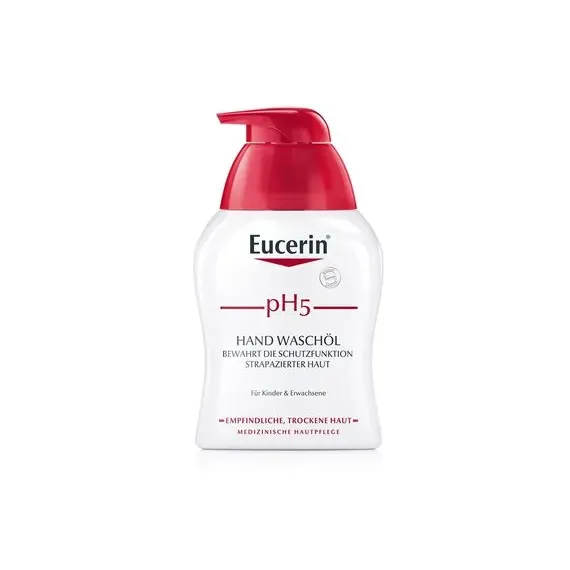 Eucerin, pH5 olje za umivanje rok, 250 ml