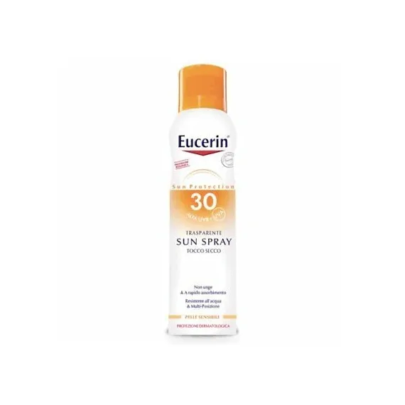 Eucerin, Sun dry touch prozorni sprej za zaščito kože pred soncem ZF30, 200ml