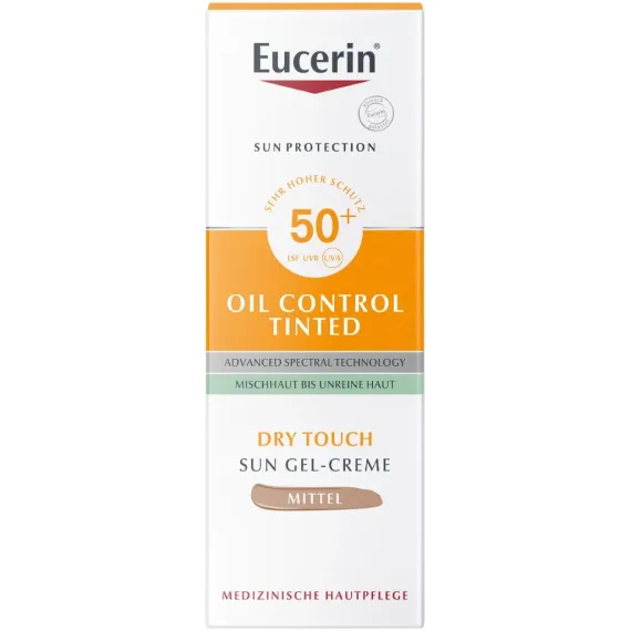 Eucerin, sun oil control dry touch medium ZF50+, 50ml