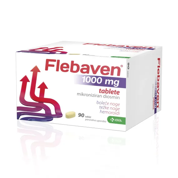 Flebaven 1000 mg tablete, 90 tablet