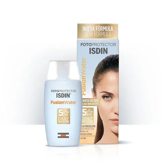 Isdin, Fotoprotector FusionWater fluid za obraz ZF50, 50 ml