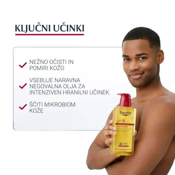Eucerin,  pH5 olje za prhanje, 400 ml 