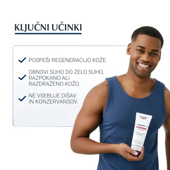 Eucerin, Aquaphor mazilo za obnovitev kože, 220 ml