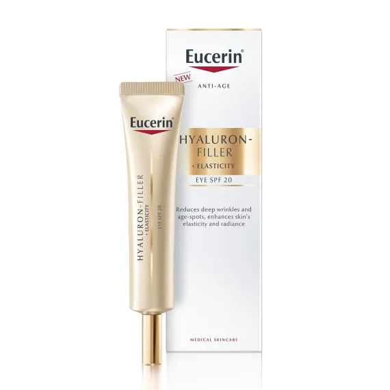 Eucerin, Hyaluron Filler Elasticity krema za okrog oči ZF20, 15 ml