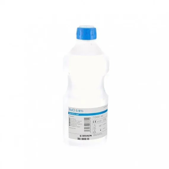 Fiziološka raztopina NaCl 0,9 % B. Braun, 1000 ml