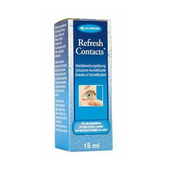 Refresh contacts, kapljice za oko, 15 ml
