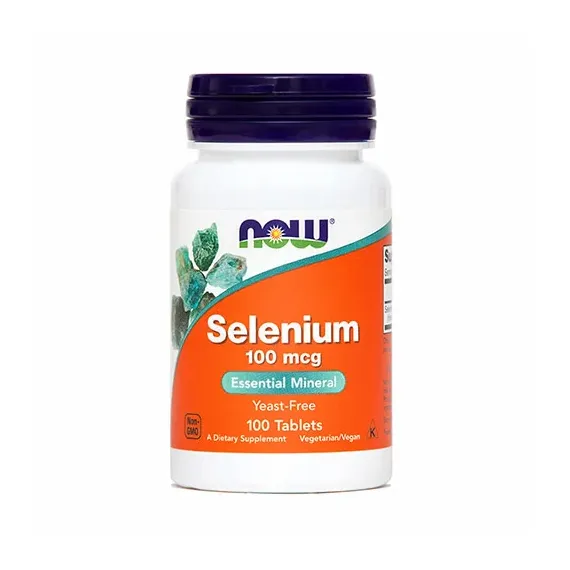 Now, Selen, 100 mcg, 100 tablet