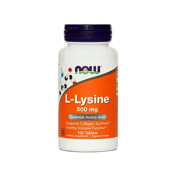 Now, L-Lizin 500 mg, 100 tablet