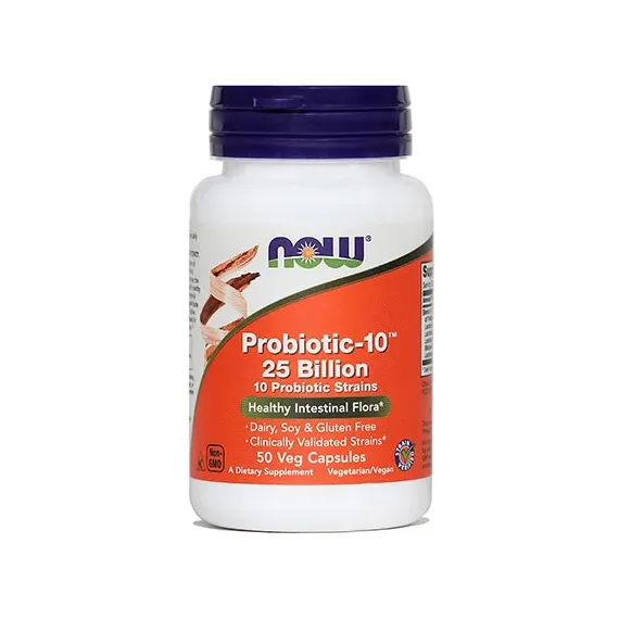Now, probiotic-10, 50 kapsul