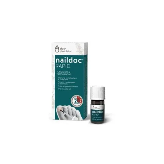 Naildoc Rapid, gel za zdravljenje glivične okužbe na nohtih, 5 ml