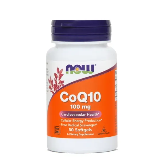 Now, Koencim Q10 50 mg kapsule, 50 mehkih kapsul 